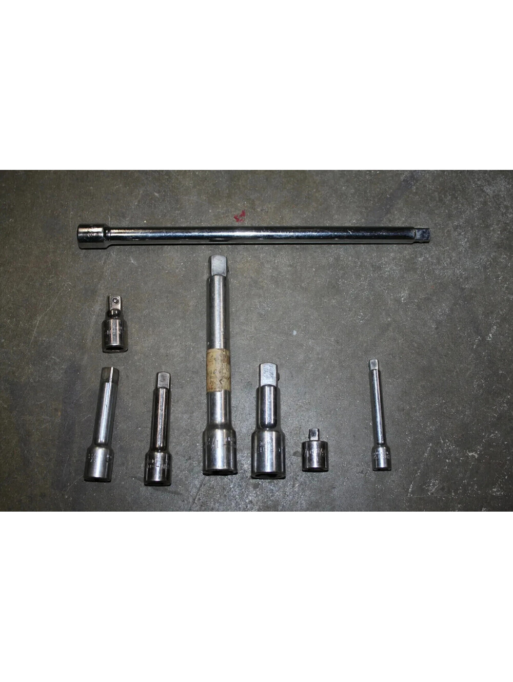 CRAFTSMAN USA Made Extensions/adapters 1/4"3/8"1/2" Drive All -H- Series Lot 8PC